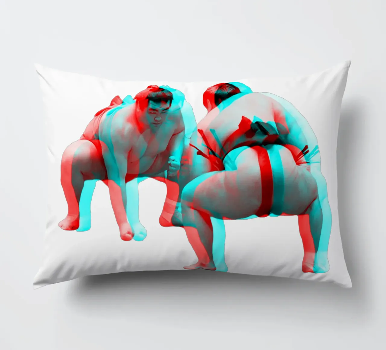 3D Sumo Wrestlers cuscino da MsGonzalez