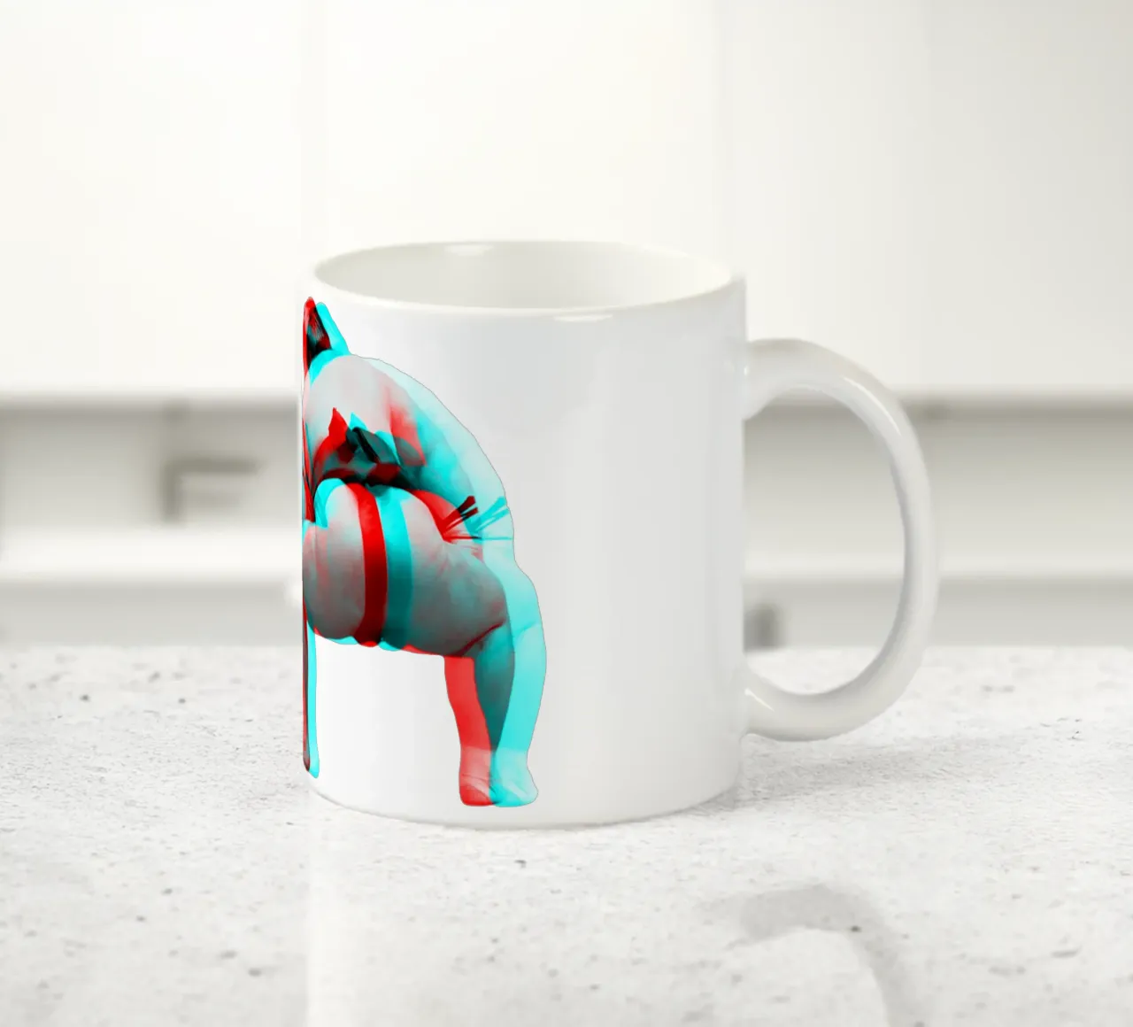 3D Sumo Wrestlers tazza in ceramica da MsGonzalez