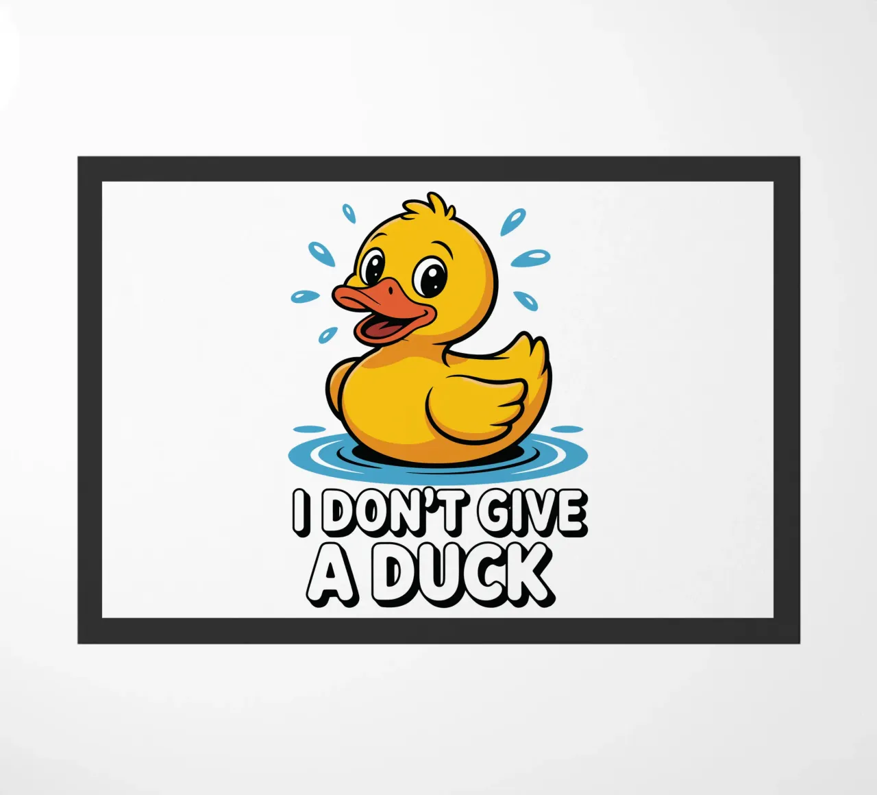 I DON'T GIVE A DUCK zerbino da edsonramosart