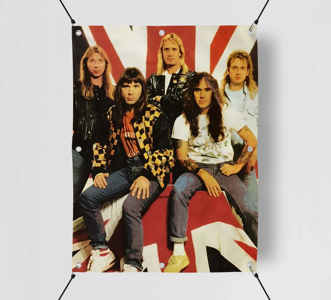 Iron Maiden band pvc cover by vanhesling