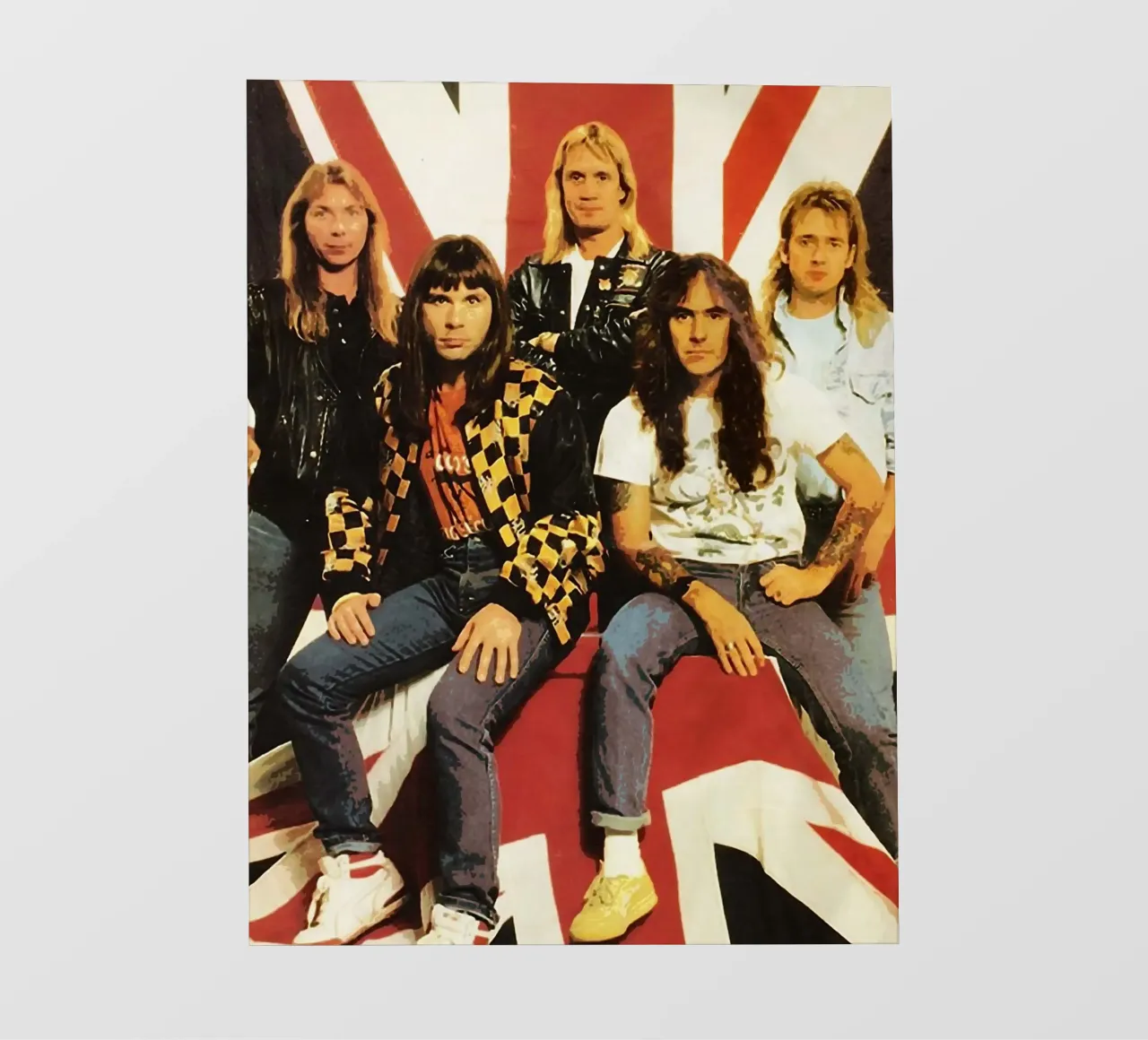 Iron Maiden band pvc cover by vanhesling