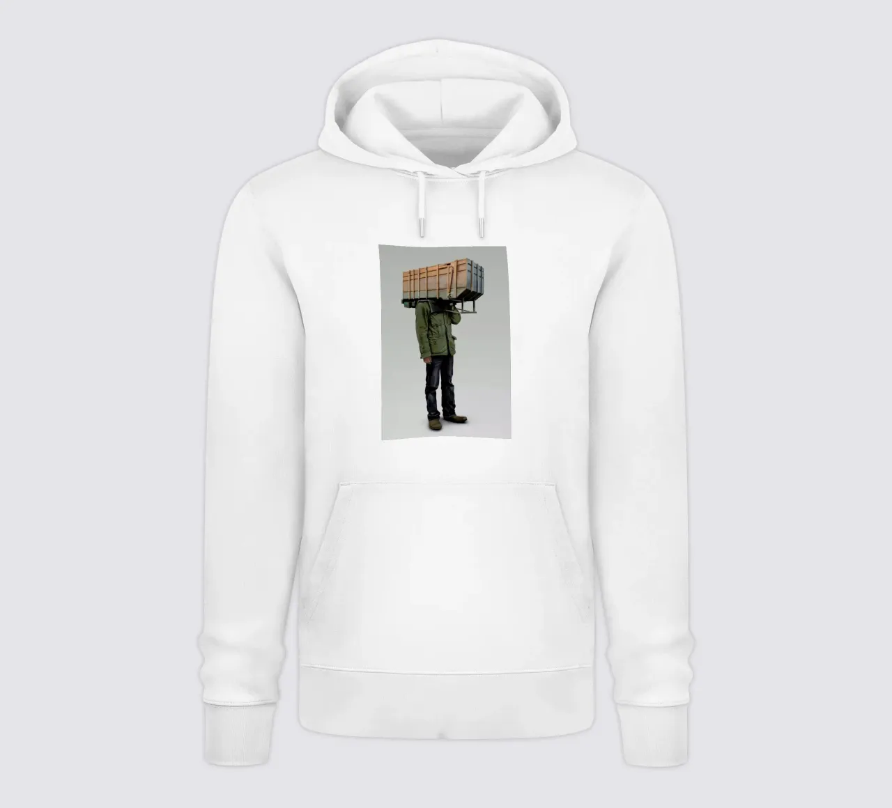 I built it for myself felpa con cappuccio da Tapio Mömmö