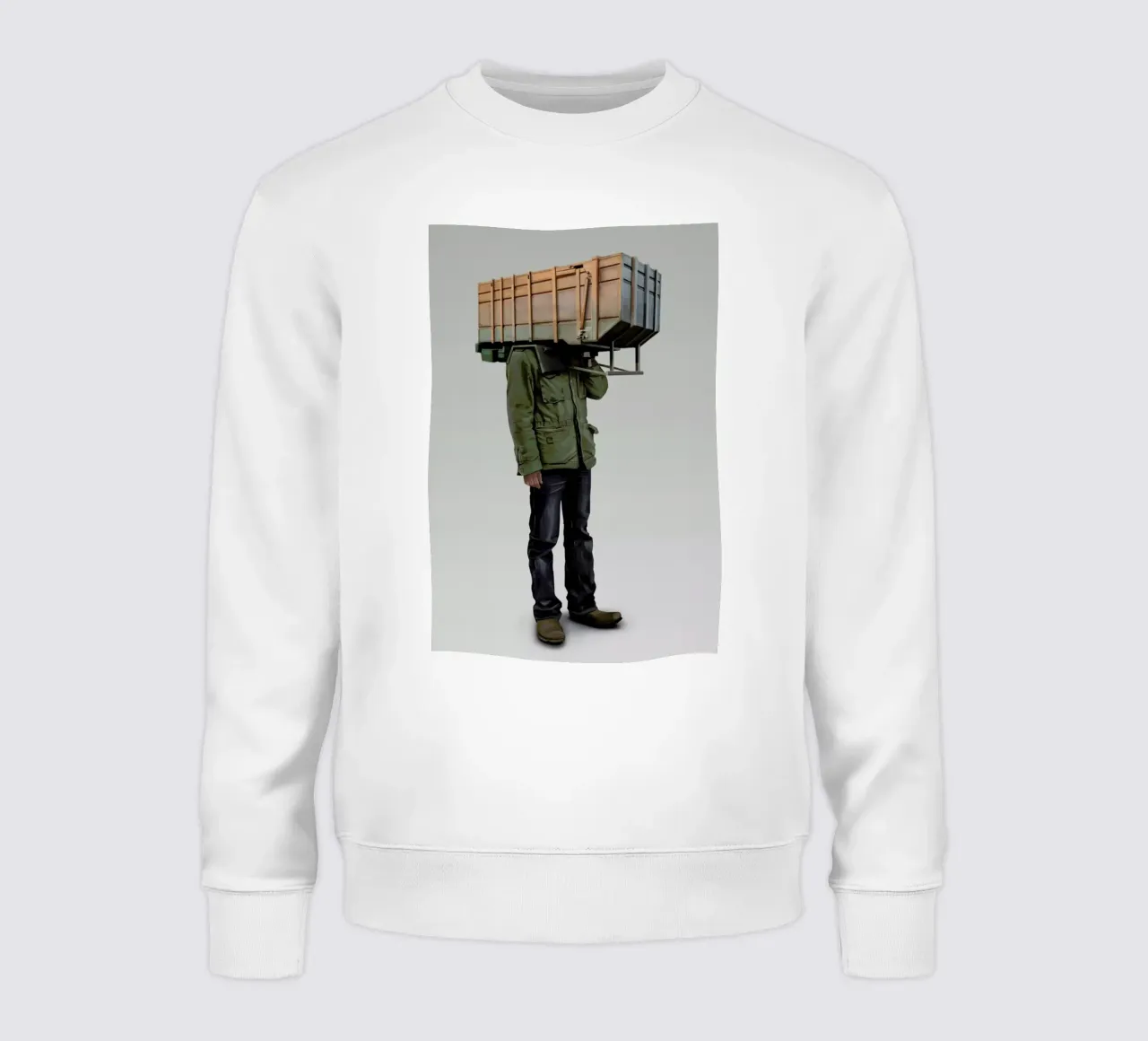 I built it for myself sweatshirt by Tapio Mömmö