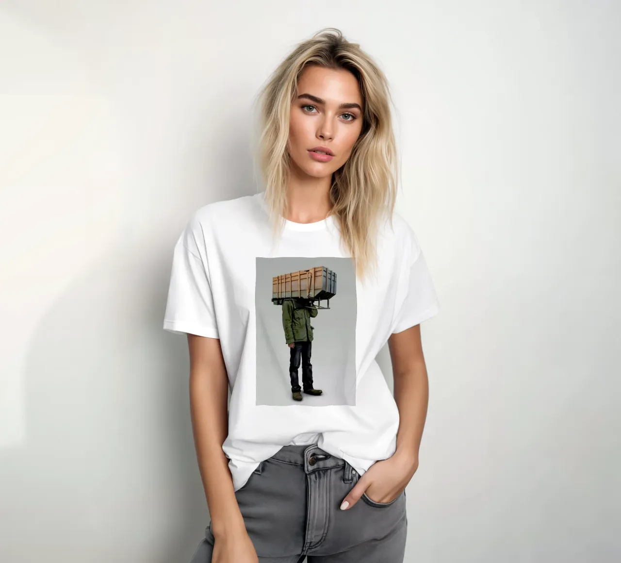 I built it for myself t-shirt by Tapio Mömmö