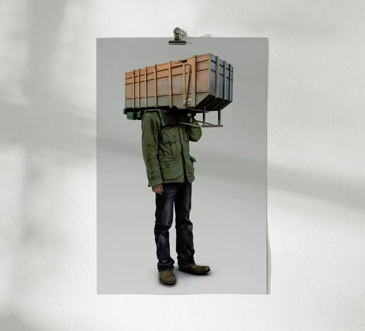 I built it for myself poster da Tapio Mömmö