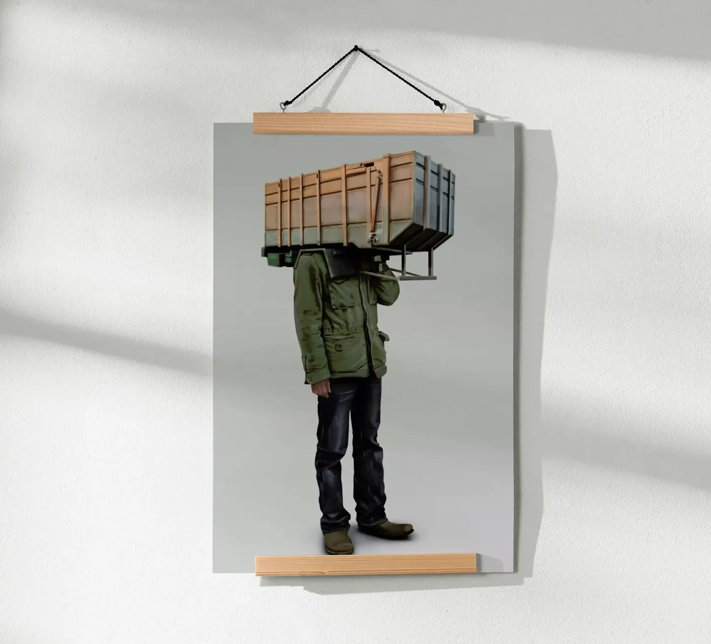 I built it for myself poster da Tapio Mömmö