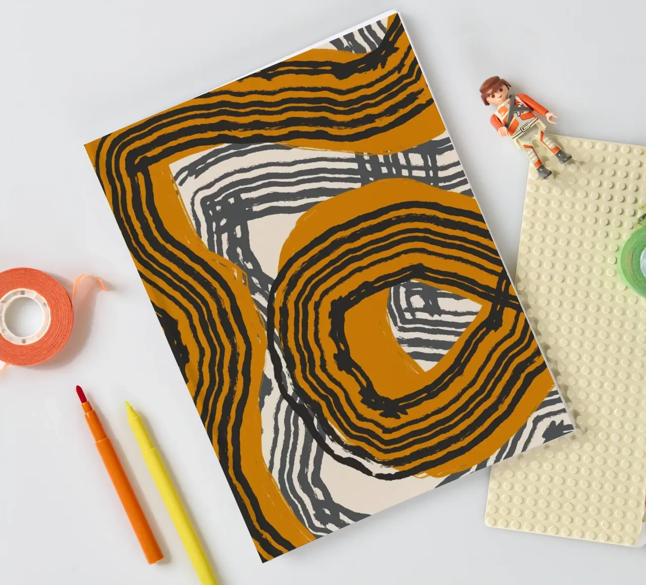 Astrazione delle linee 18 diario da Little Dean