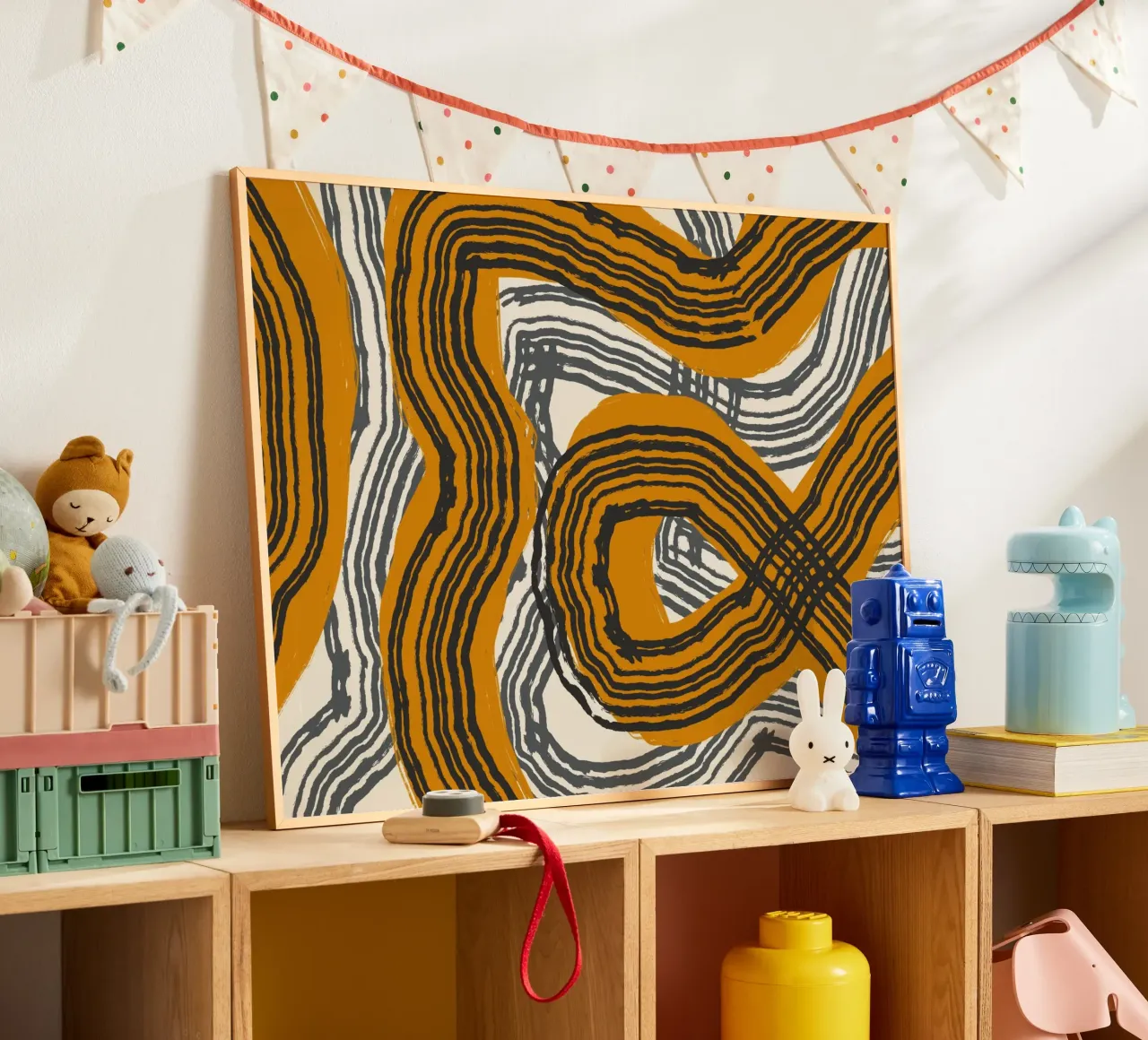 Astrazione delle linee 18 poster da Little Dean