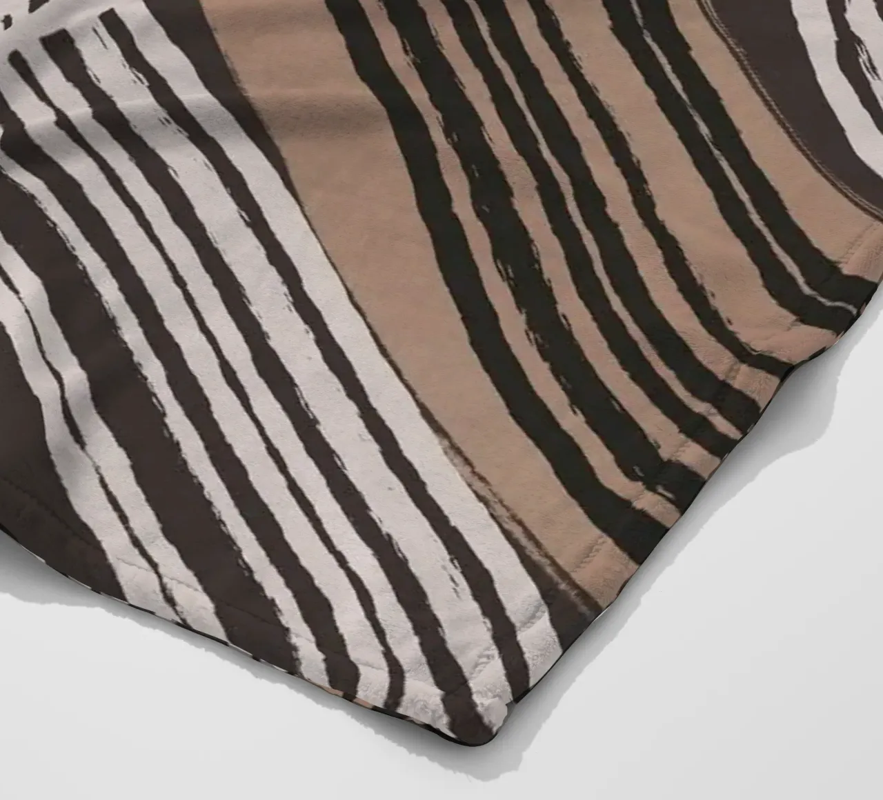 Astrazione delle linee 19 coperta in pile da Little Dean