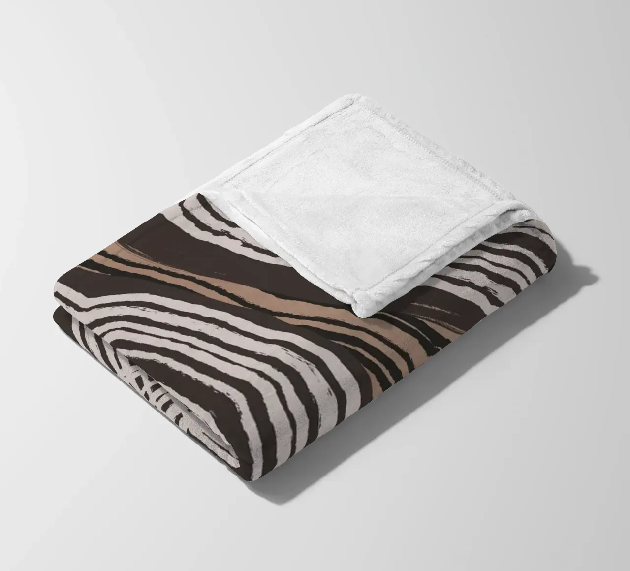 Astrazione delle linee 19 coperta in pile da Little Dean