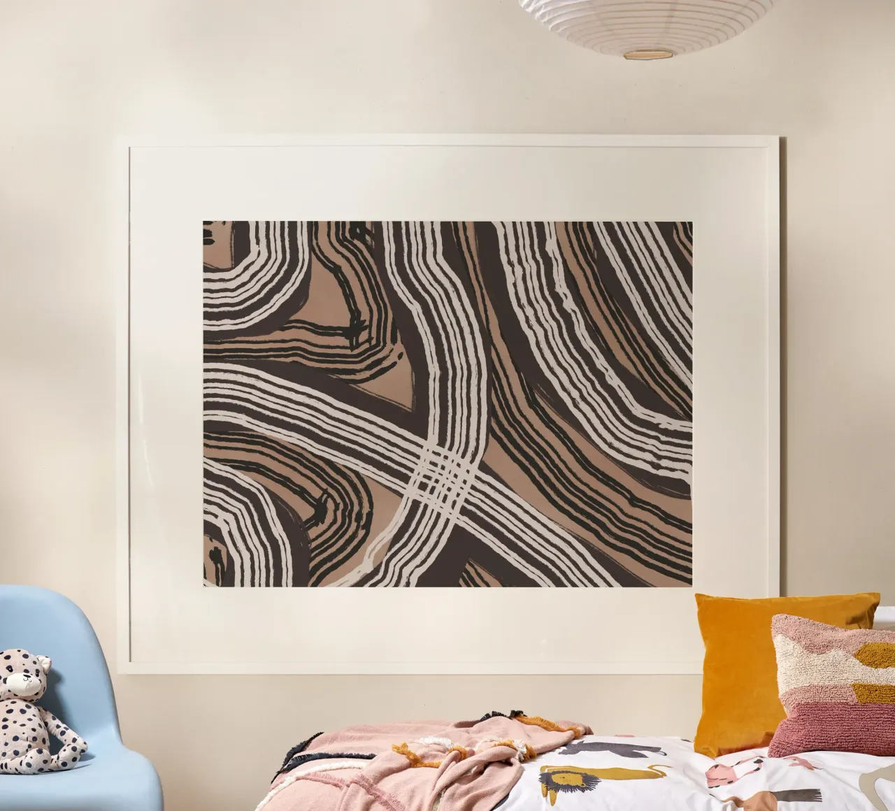 Astrazione delle linee 19 poster da Little Dean