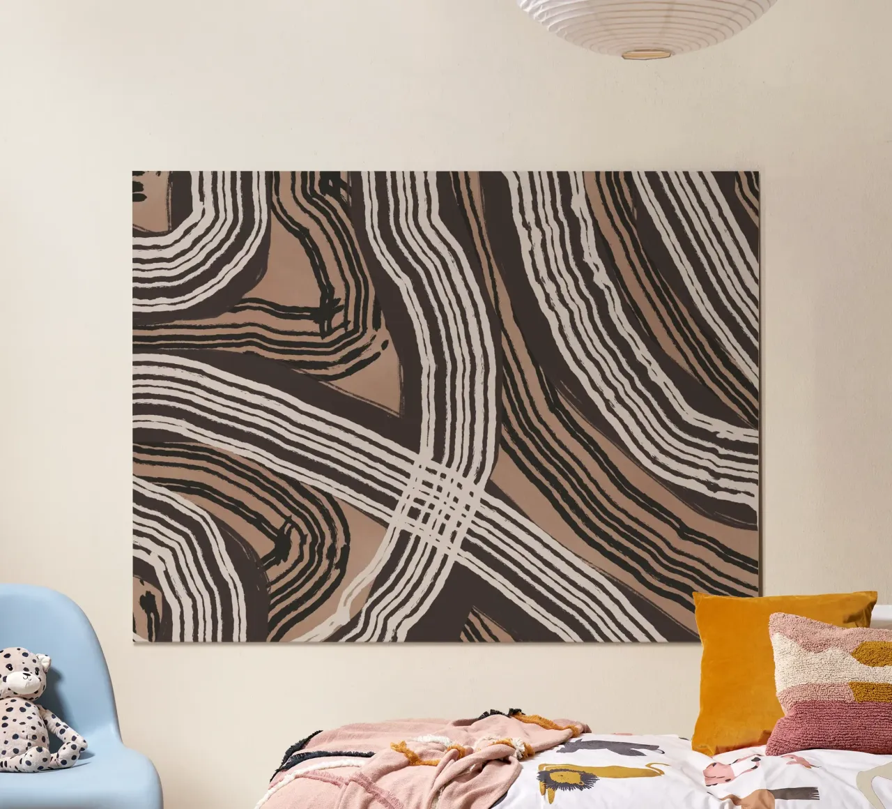 Astrazione delle linee 19 poster da Little Dean