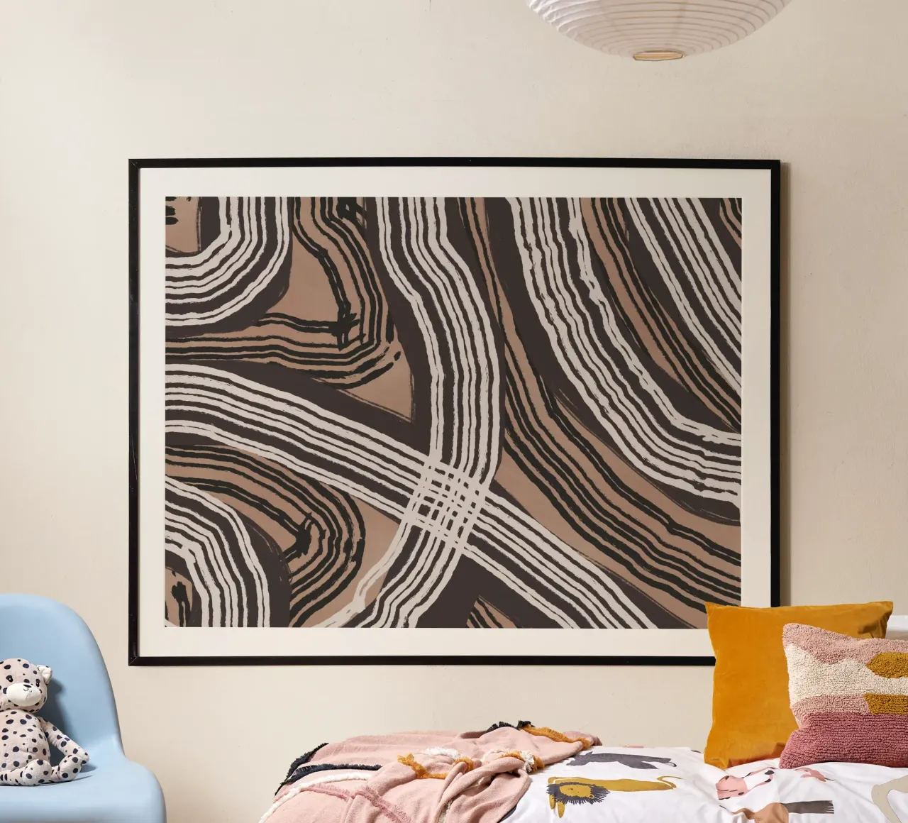 Astrazione delle linee 19 poster da Little Dean