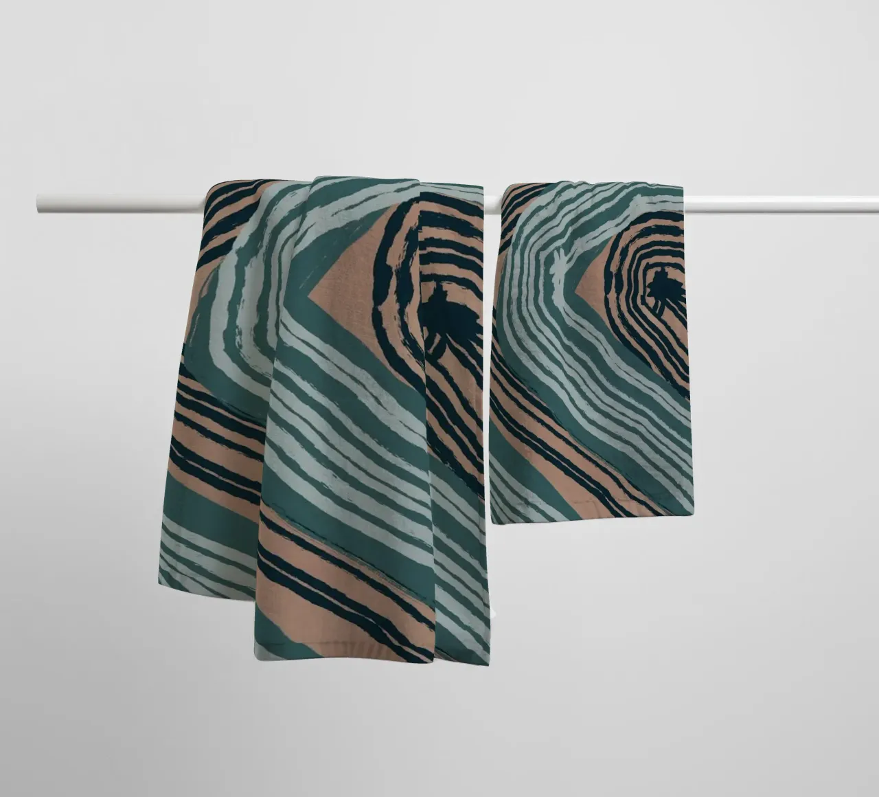 Astrazione delle linee 20 asciugamano da bagno da Little Dean