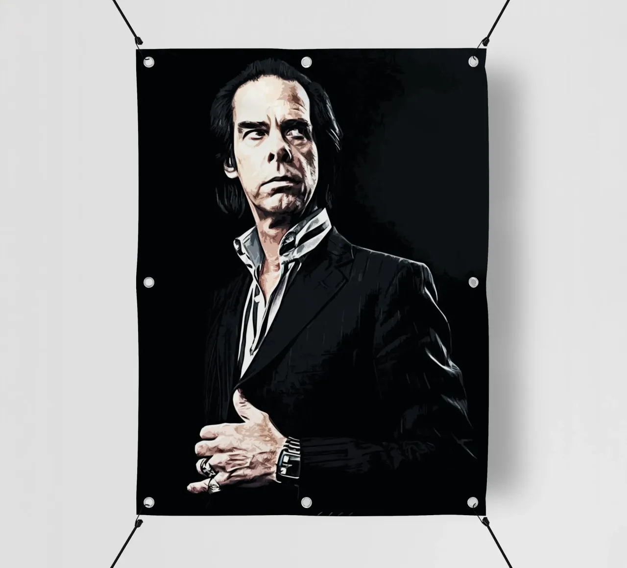 nick cave Art Print bâche pvc de music soul