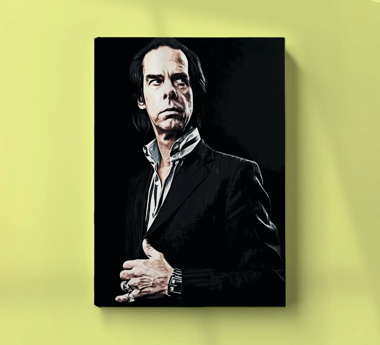 nick cave Art Print notebook by music soul