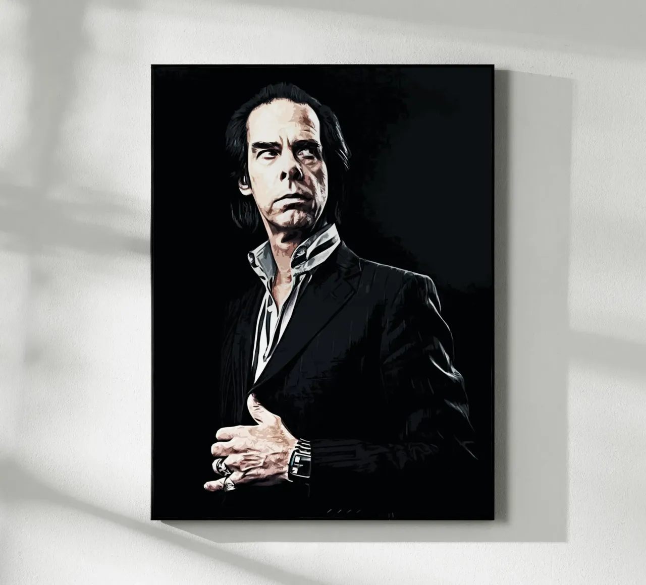 nick cave Art Print acrylic glass by music soul