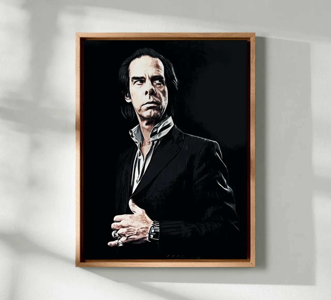 nick cave Art Print canvas by music soul