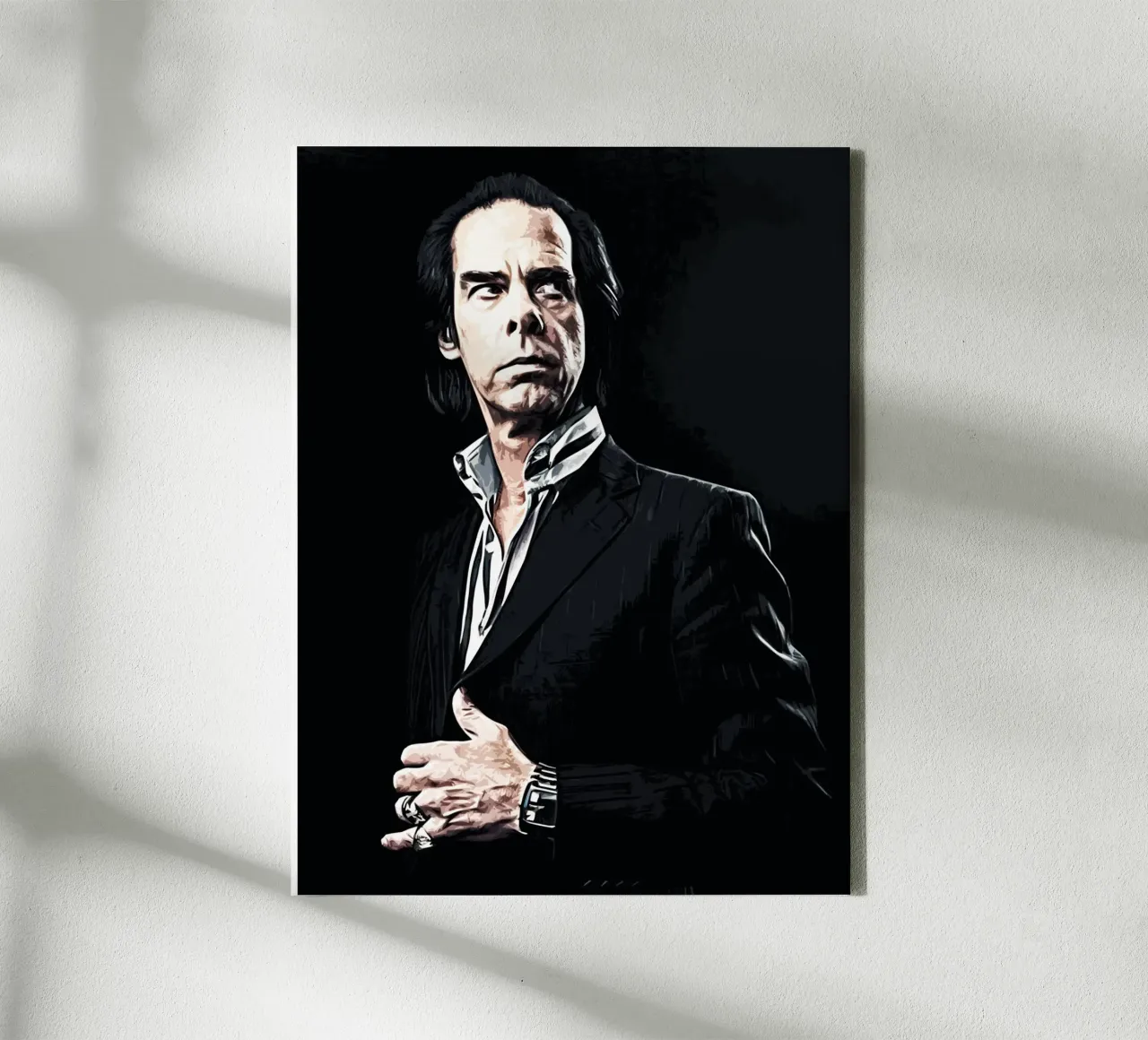 nick cave Art Print canvas by music soul
