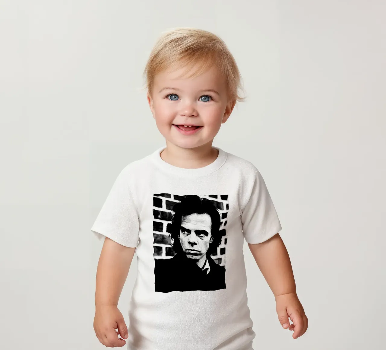 nick cave 2 Kunstdruck Baby T-Shirt von music soul