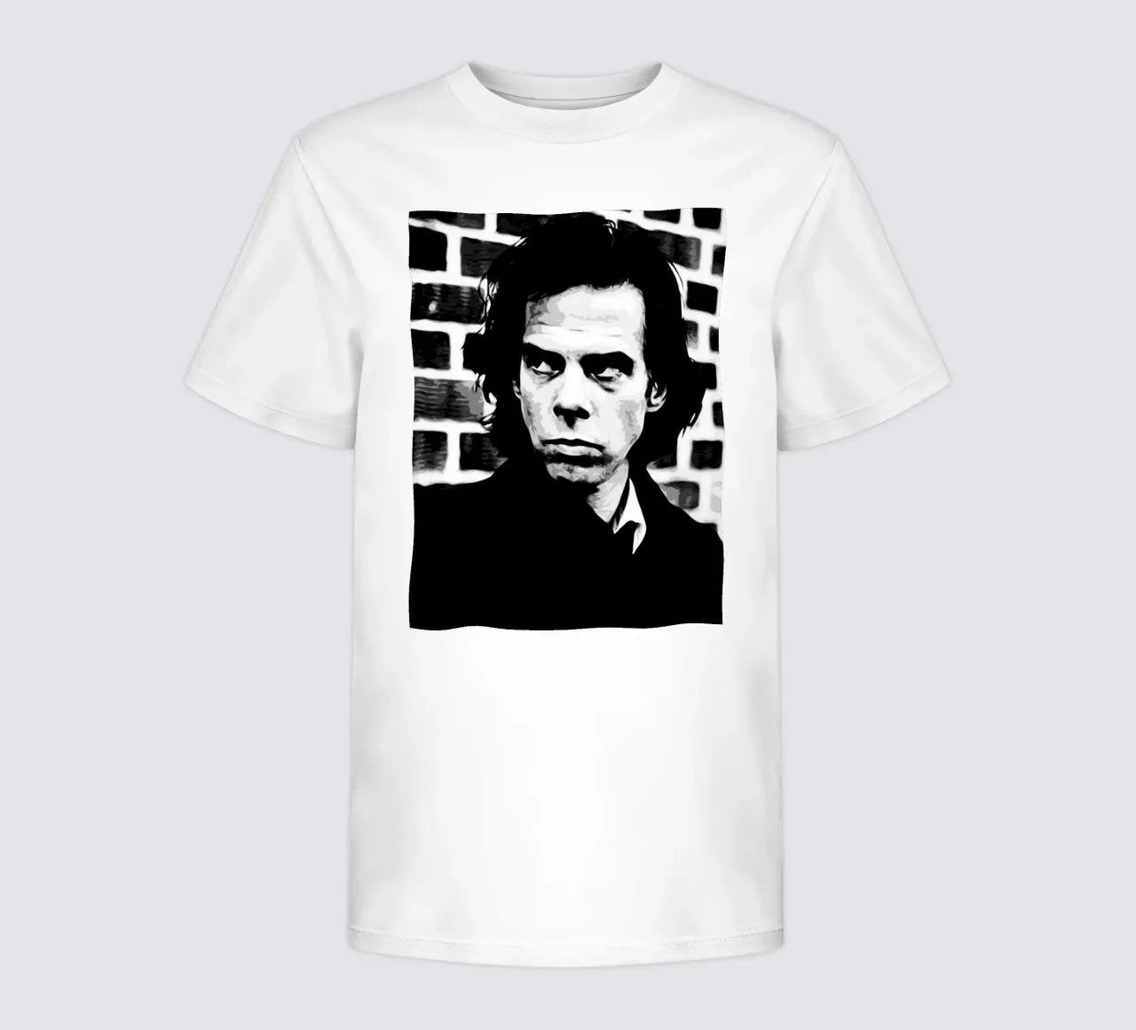 nick cave 2 Art Print kids t-shirt by music soul