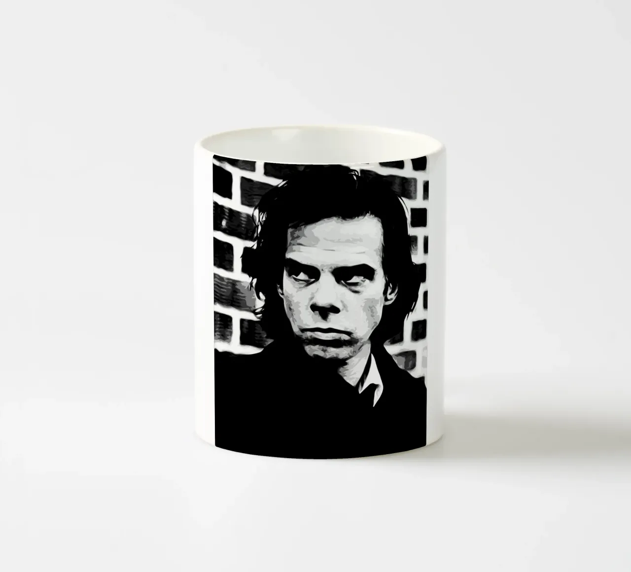 nick cave 2 Art Print ceramic mug by music soul