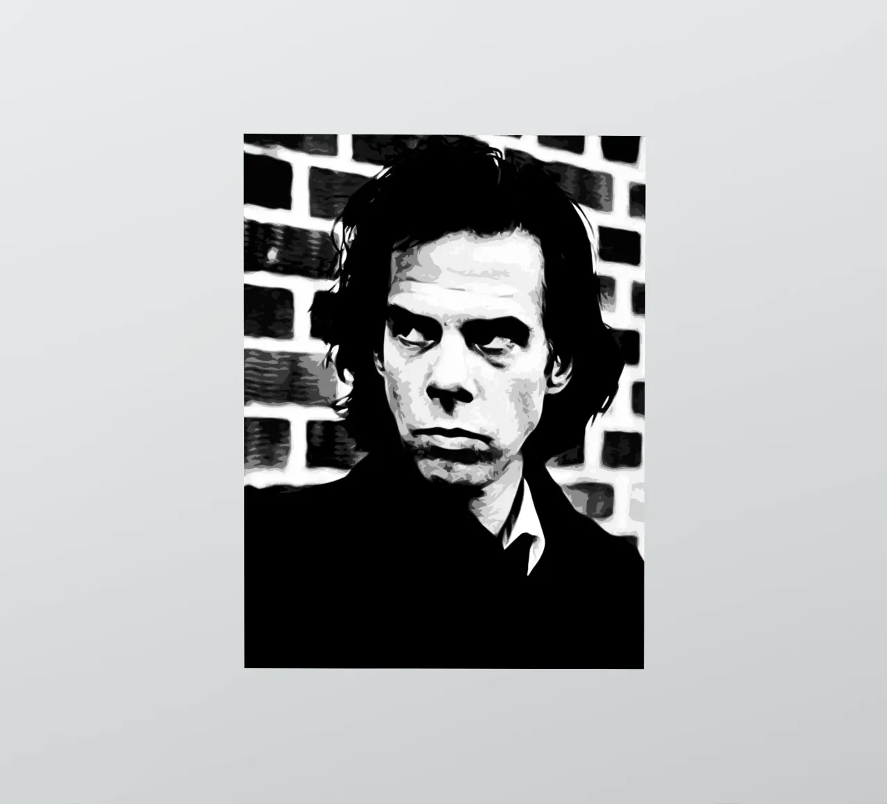 nick cave 2 Kunstdruck Sticker von music soul