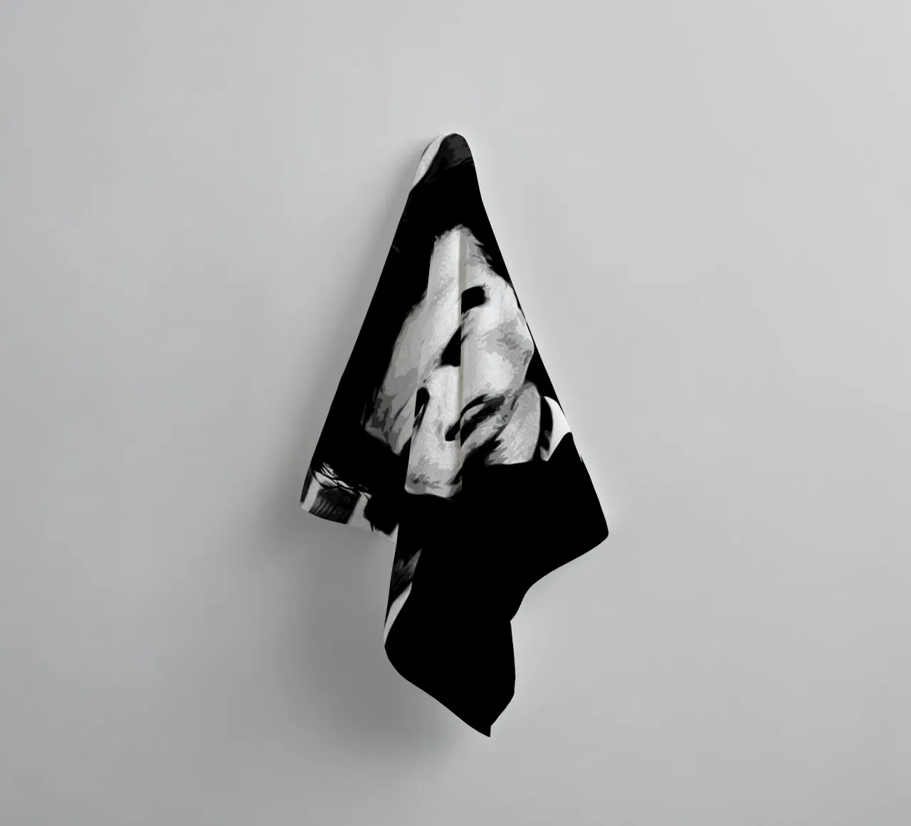 nick cave 2 Kunstdruk badhanddoek van music soul