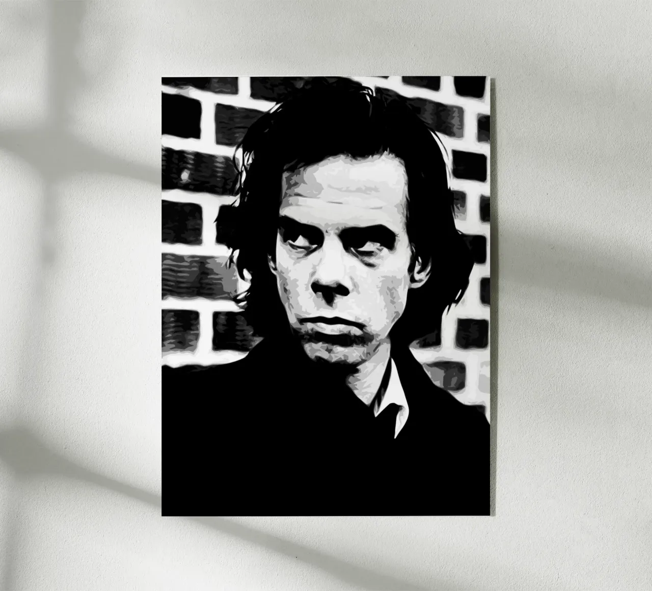 nick cave 2 Art Print acrylic glass by music soul