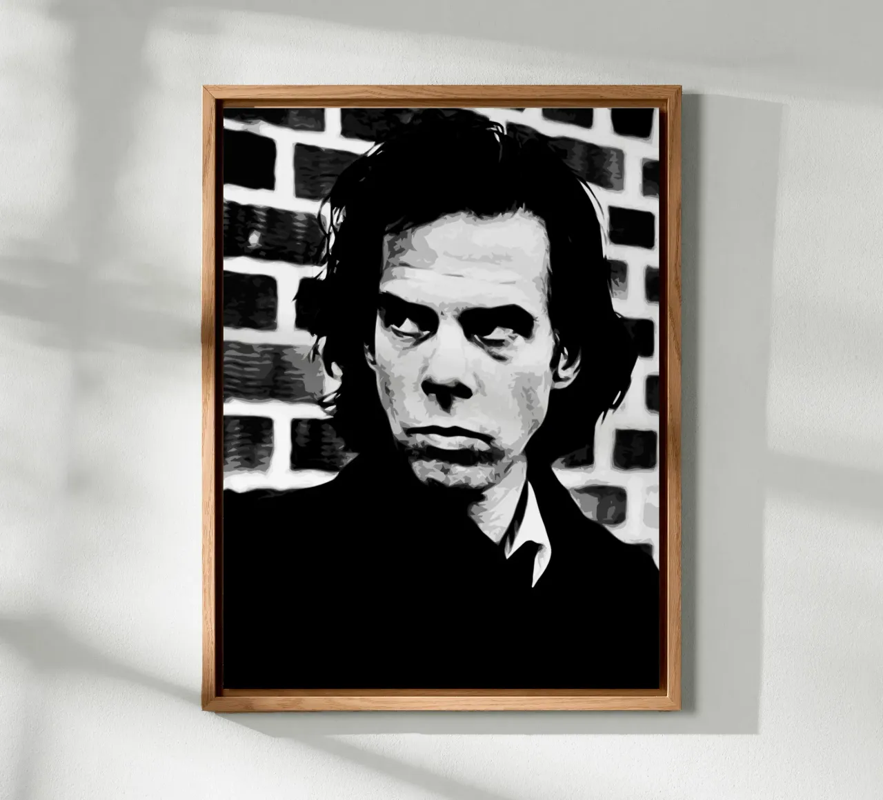 nick cave 2 Art Print alu-dibond by music soul