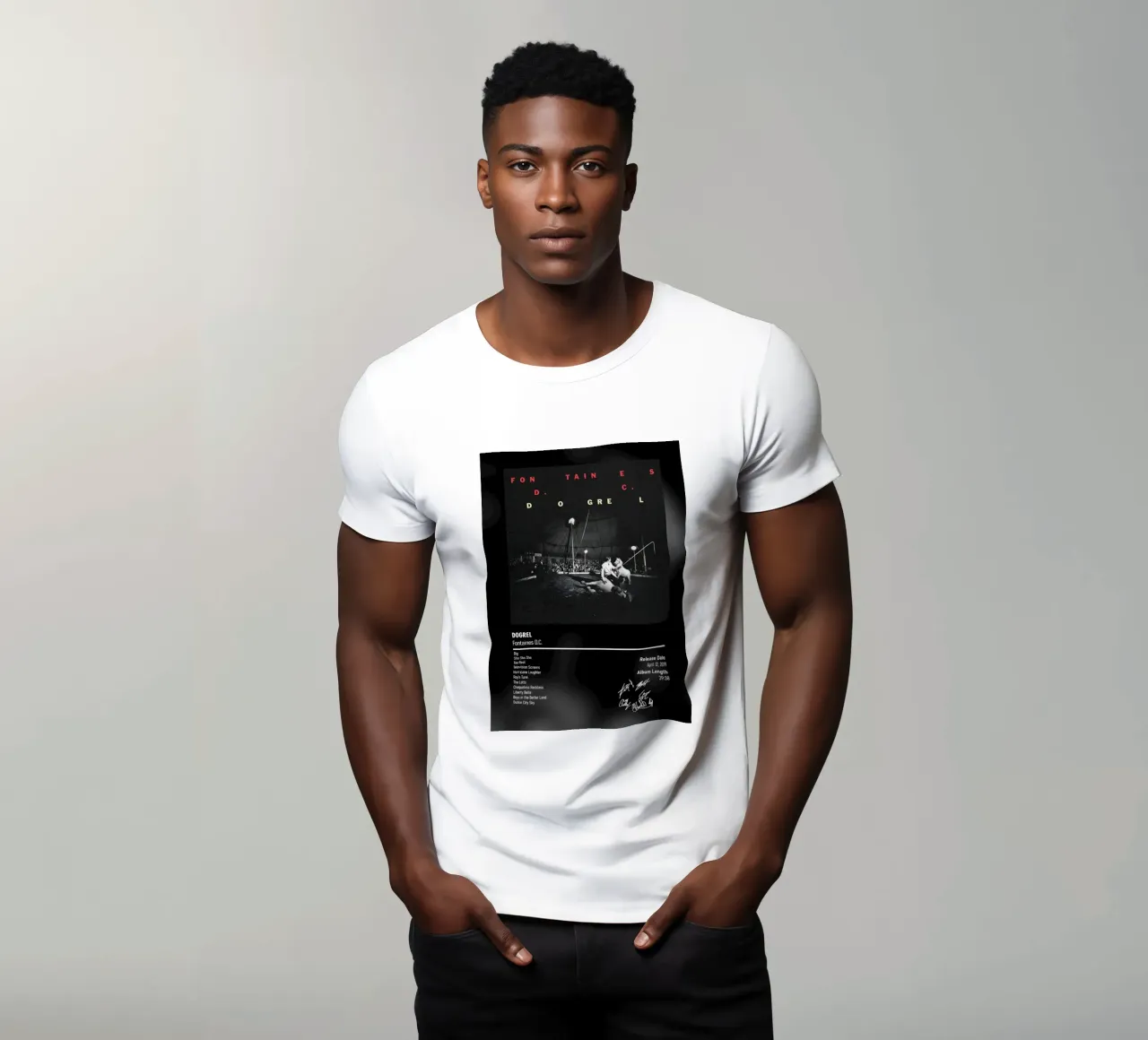 Dogrel By Fontaines D.C. t-shirt da DGUnder