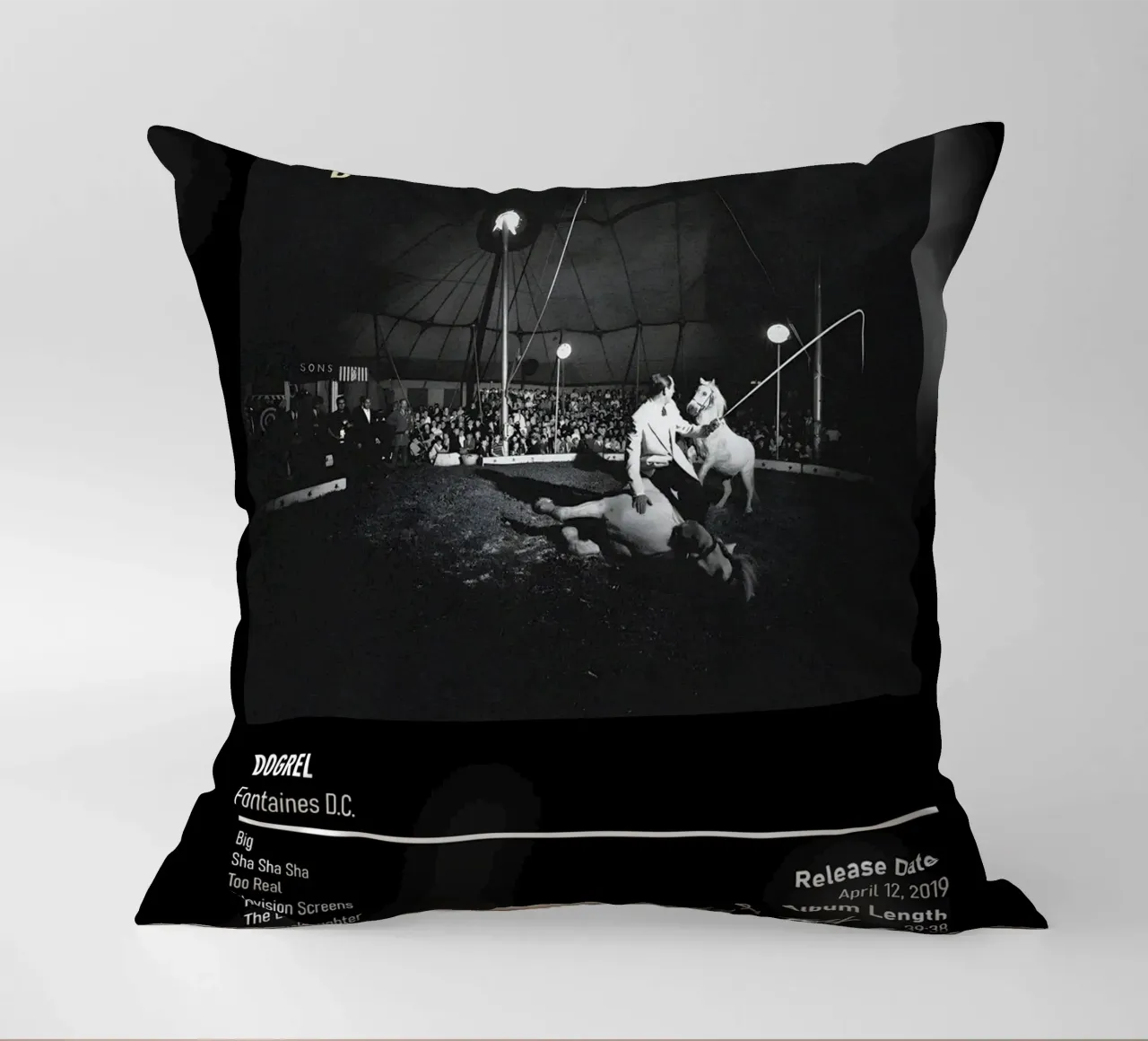 Dogrel By Fontaines D.C. cuscino da DGUnder