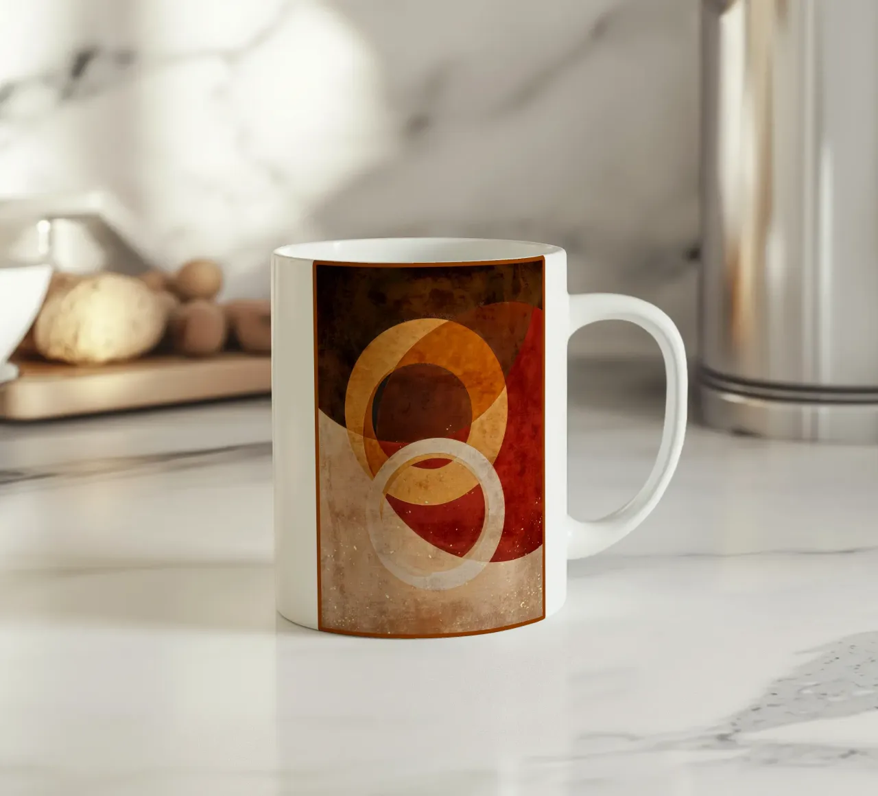 Orbite d'autunno tazza in ceramica da Modern Geometry