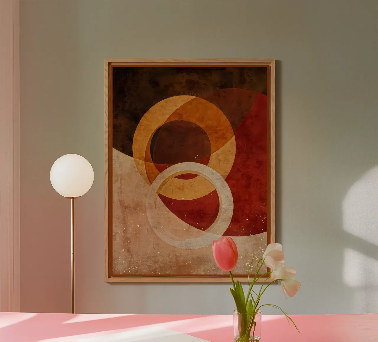 Orbite d'autunno alluminio dibond da Modern Geometry