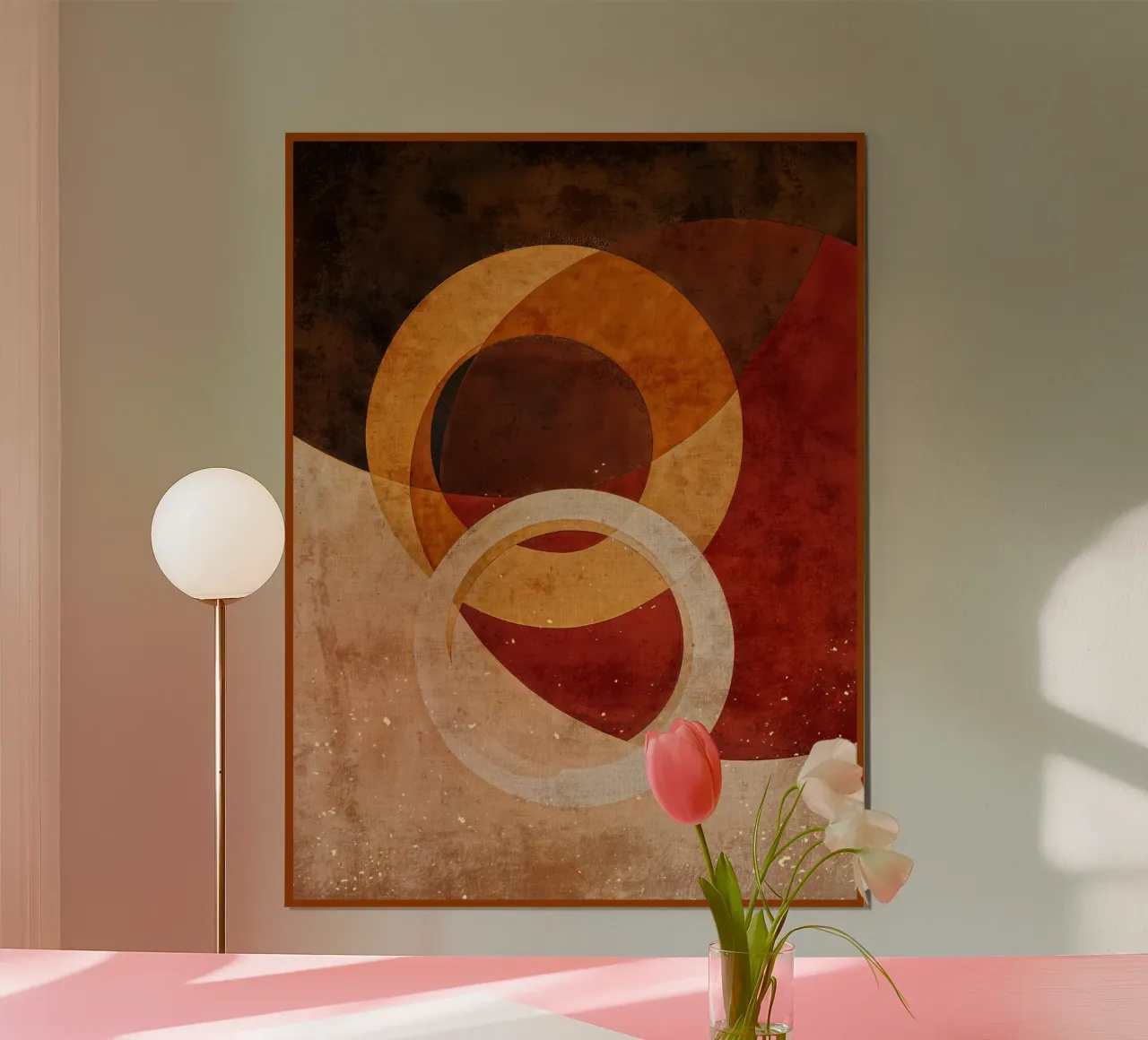 Orbite d'autunno carta hahnemühle da Modern Geometry