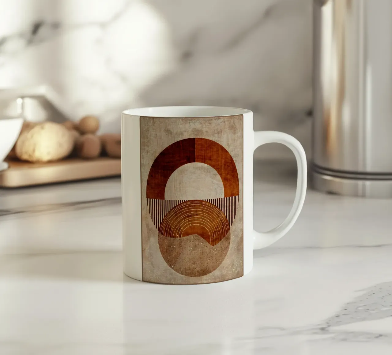 Sfere equilibrate tazza in ceramica da Modern Geometry