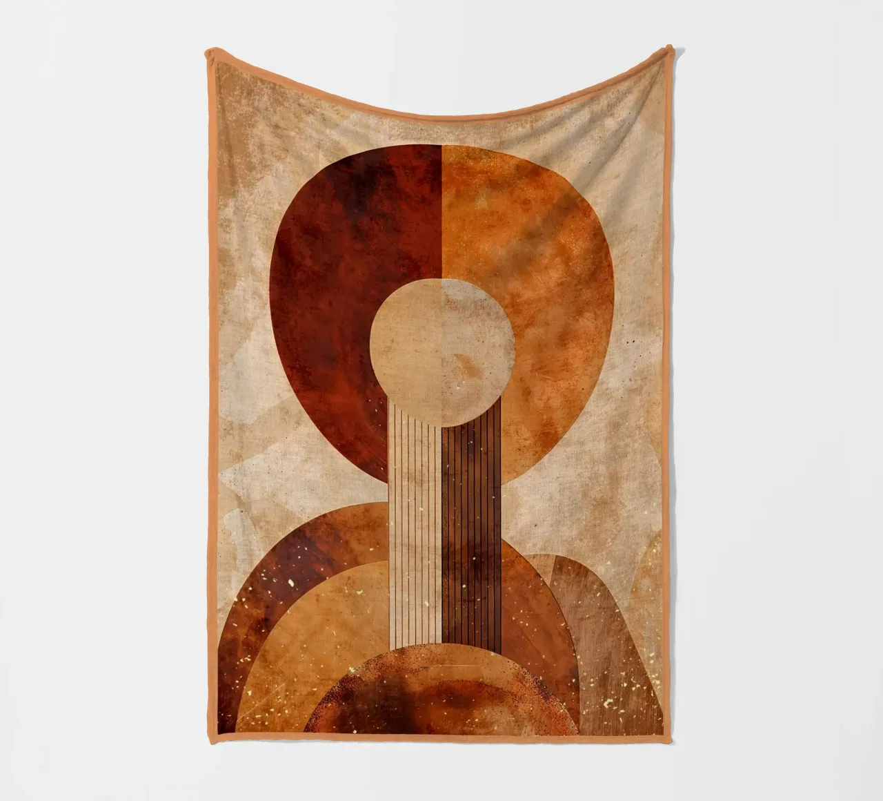 Mezzelune di rame coperta in pile da Modern Geometry