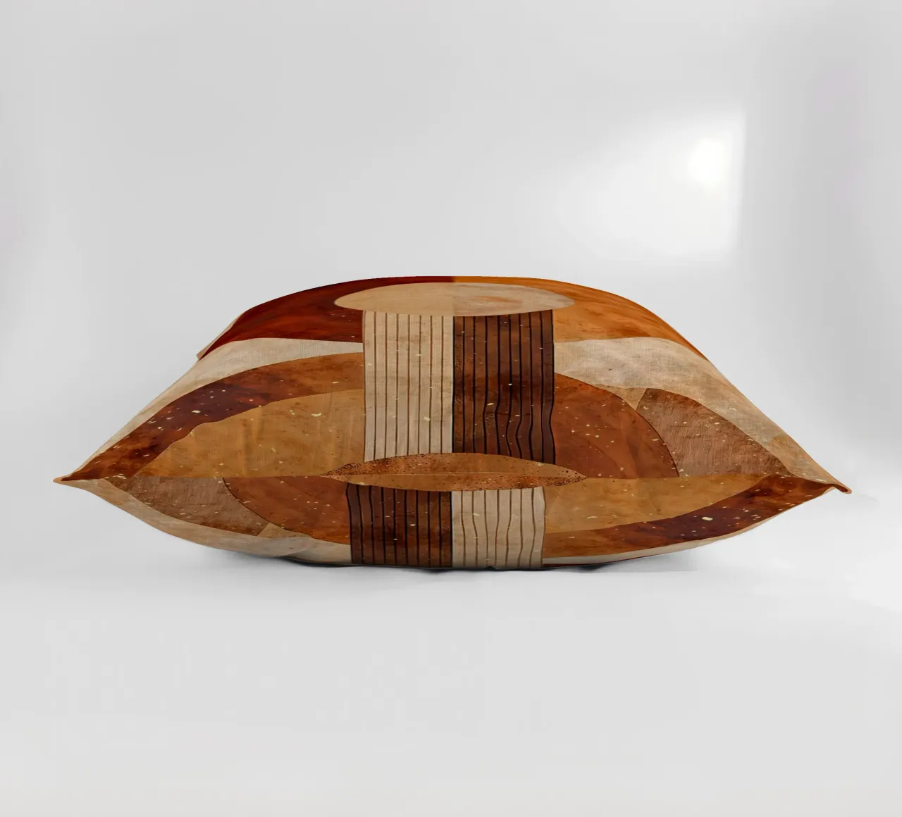 Mezzelune di rame cuscino da Modern Geometry