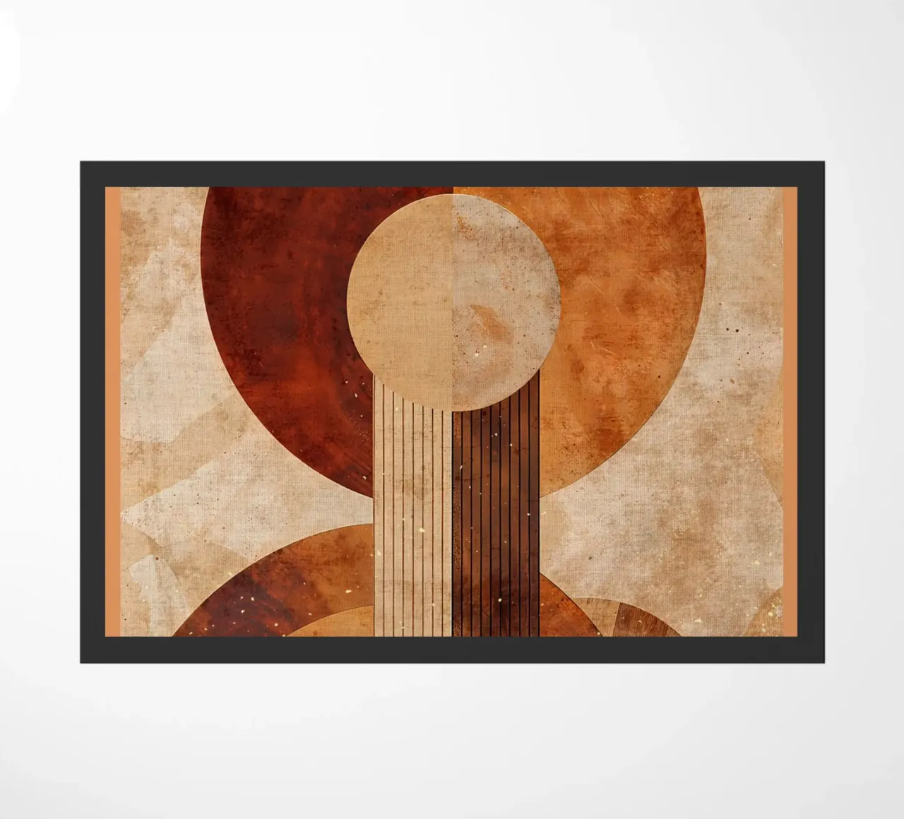 Mezzelune di rame zerbino da Modern Geometry