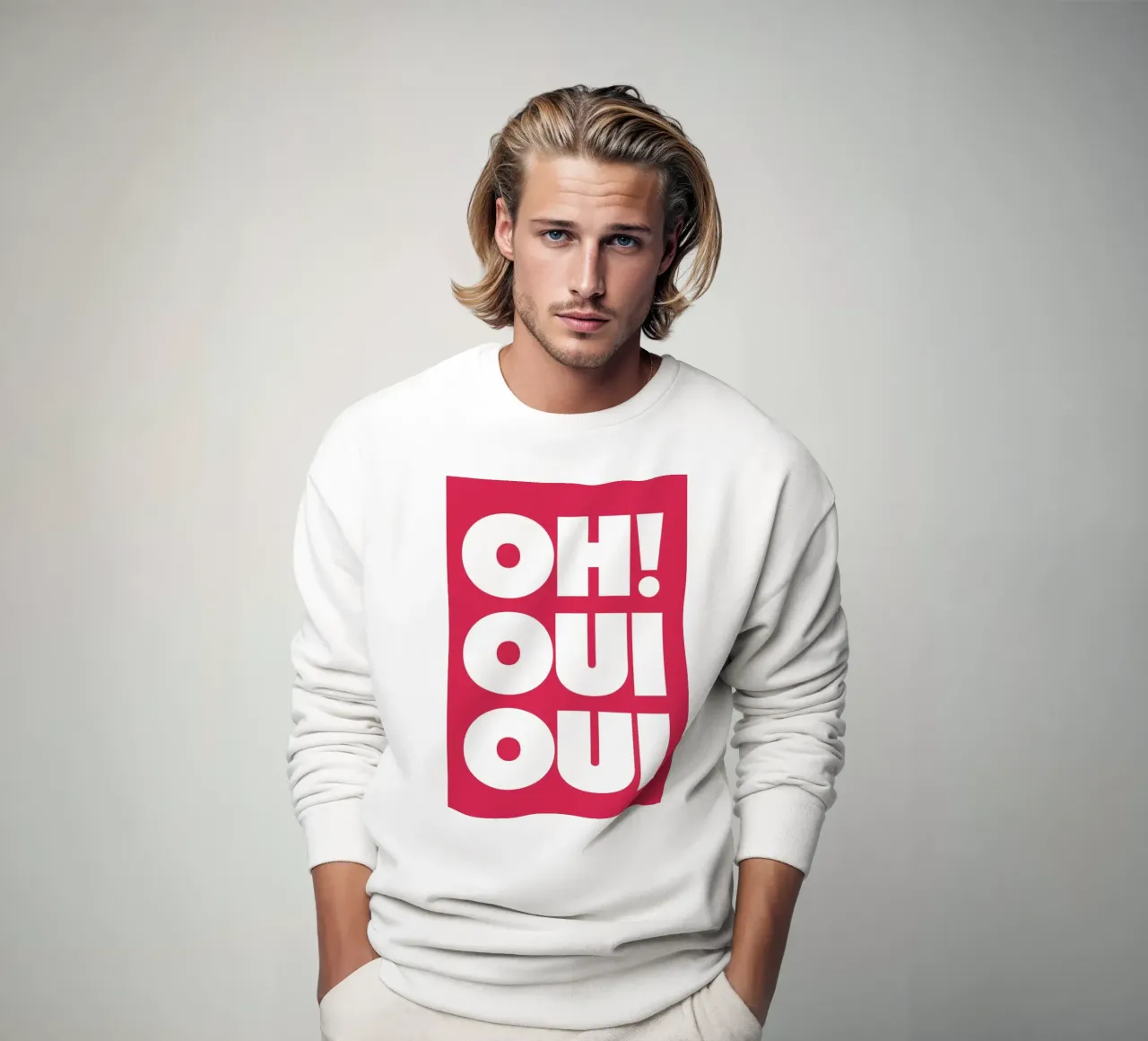 Oh Oui Oui felpa da Attaboy Dsgn