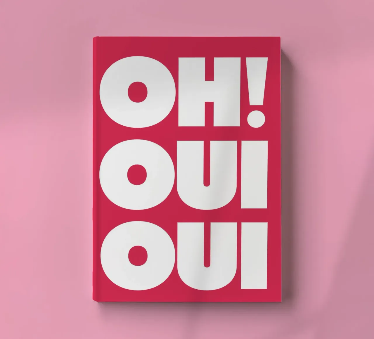 Oh Oui Oui notebook by Attaboy Dsgn
