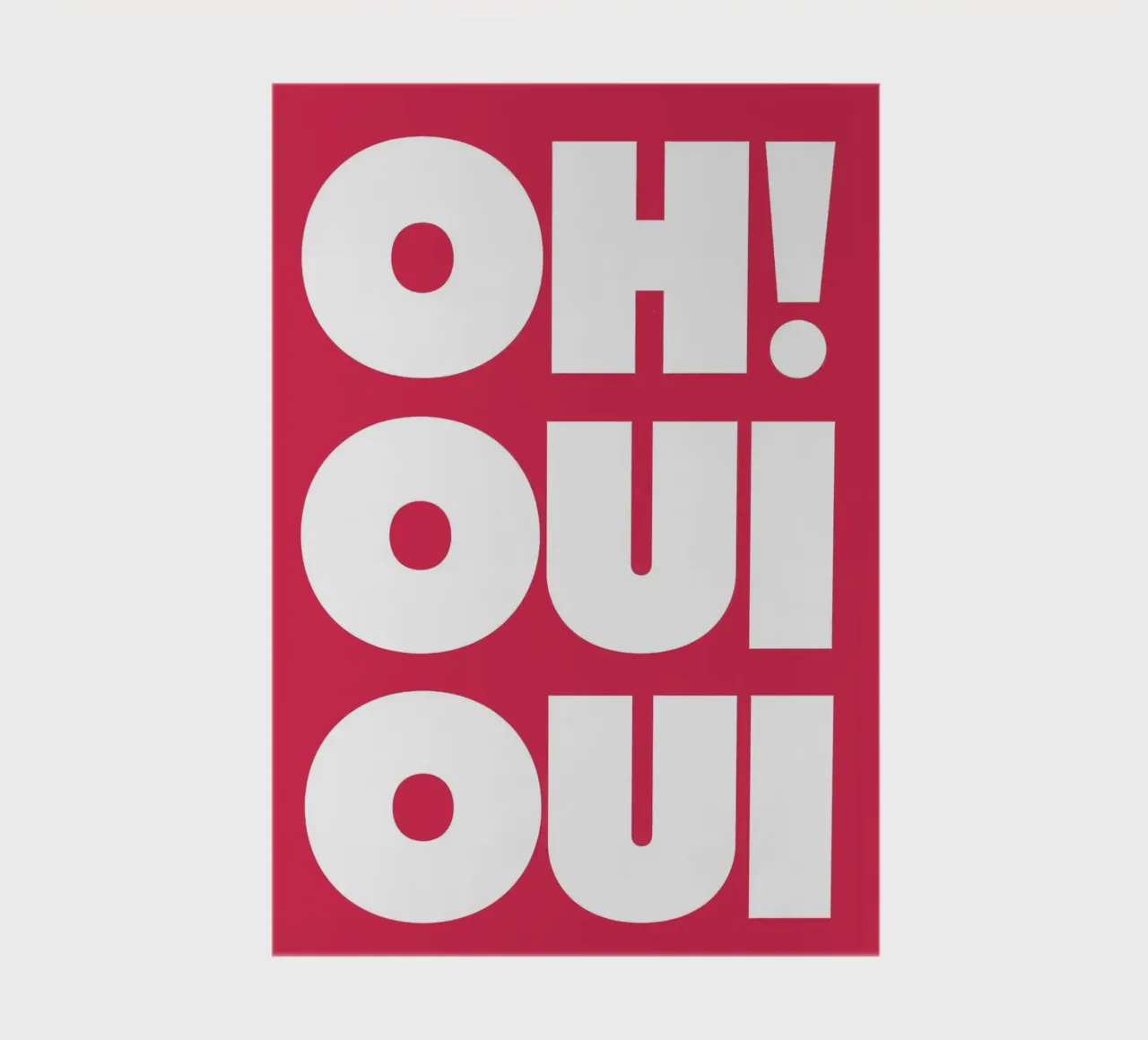 Oh Oui Oui notebook by Attaboy Dsgn