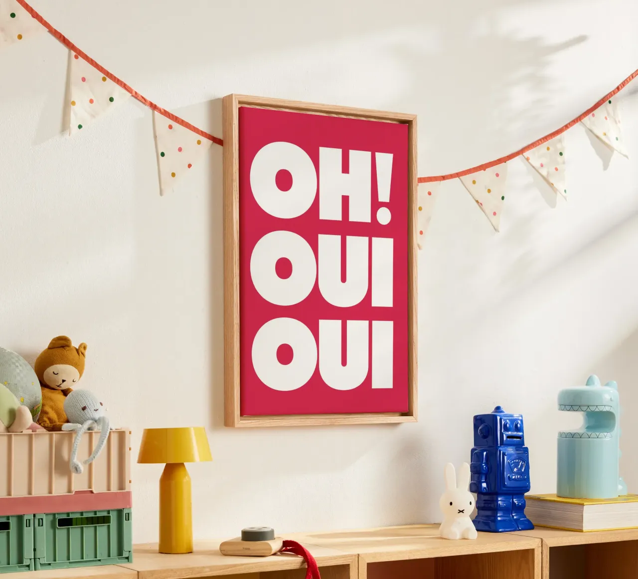 Oh Oui Oui toile de Attaboy Dsgn