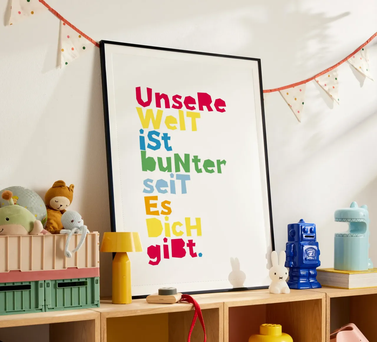 Il nostro mondo è più colorato poster da Ohkimiko