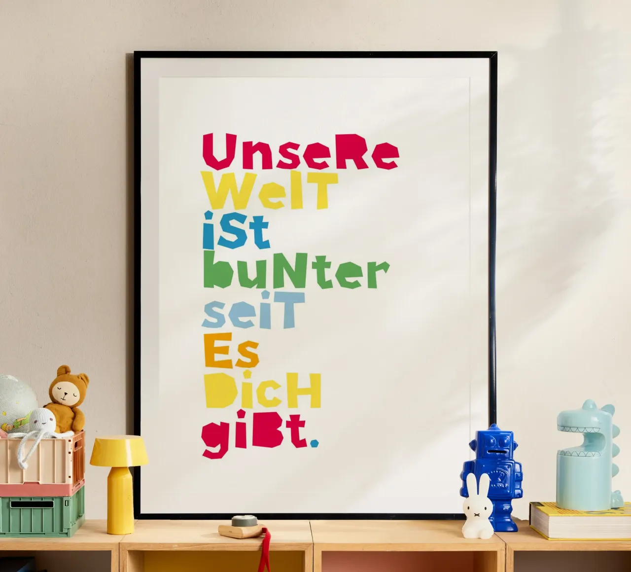 Il nostro mondo è più colorato poster da Ohkimiko