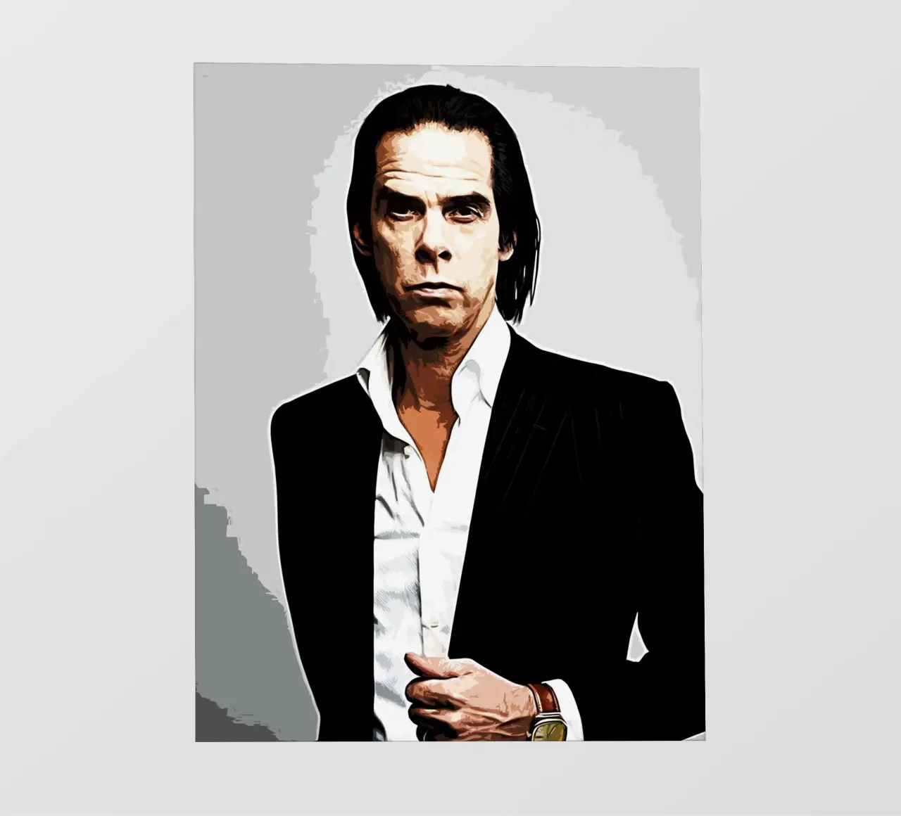 nick cave 1 Art Print pvc cover by music soul