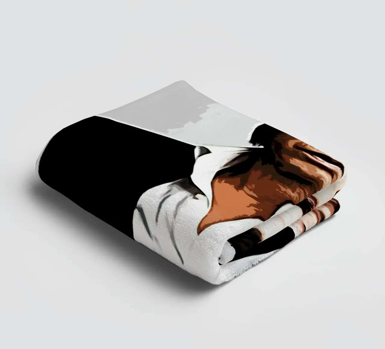 nick cave 1 Art Print towel by music soul