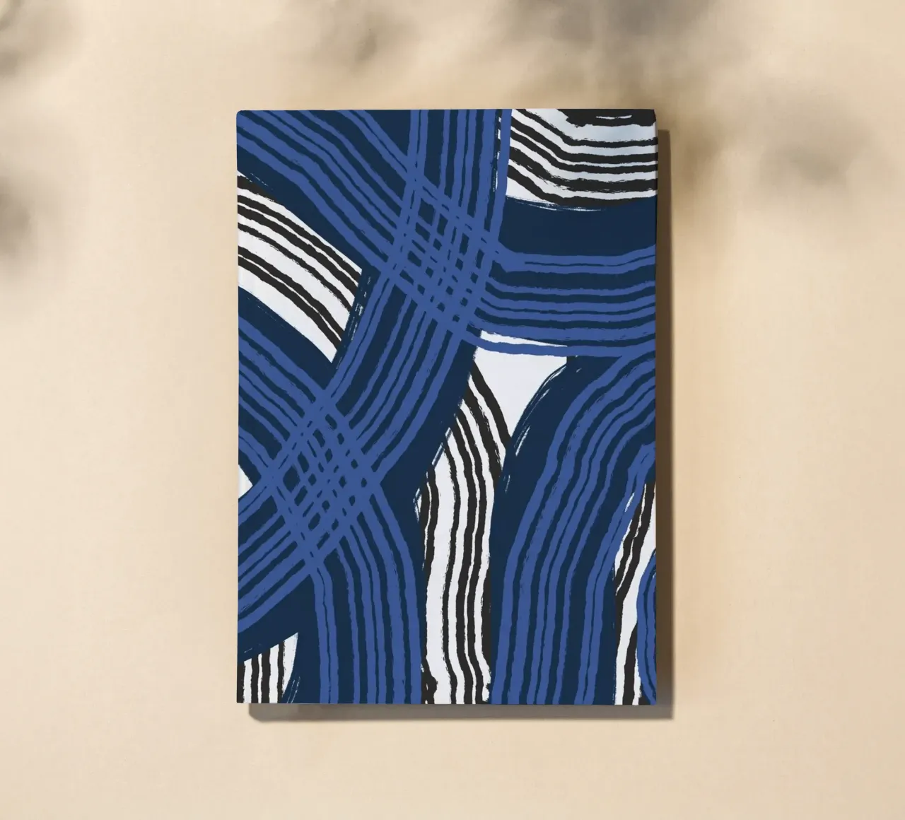 Line abstraction 21 notebook by Little Dean