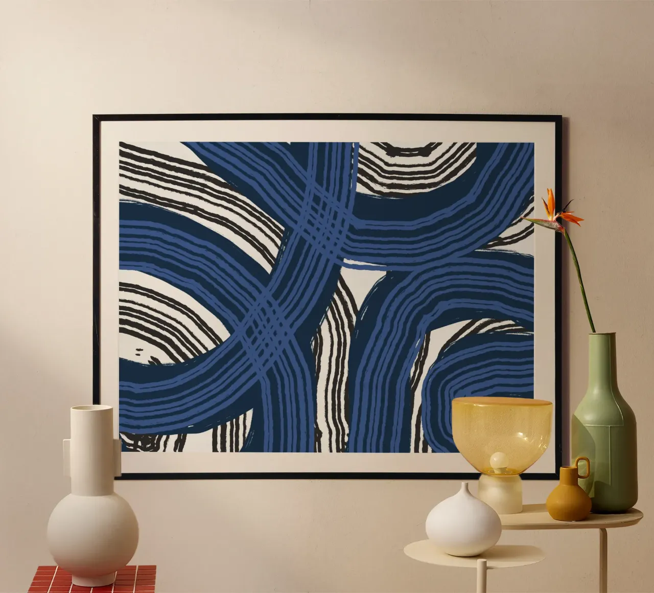 Astrazione delle linee 21 poster da Little Dean