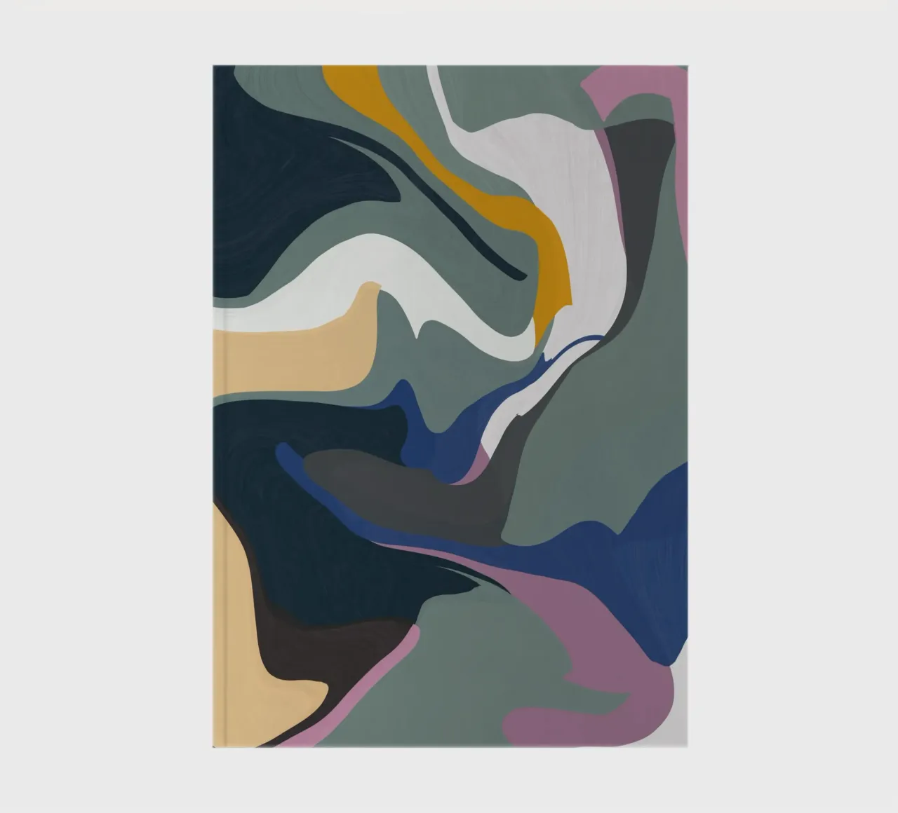 Liquify color notebook by Little Dean